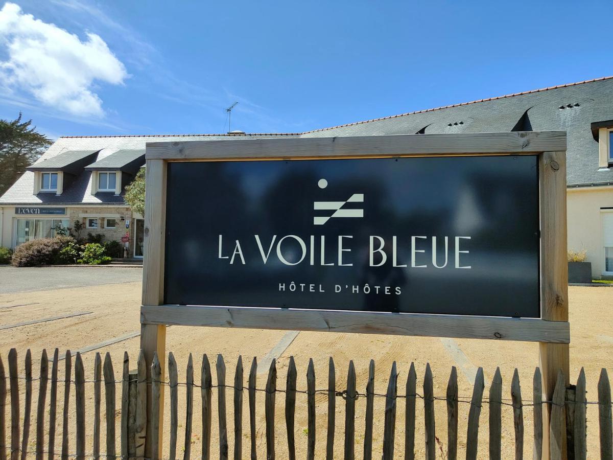 Hotel Restaurant La Voile Bleue Erdeven Kültér fotó