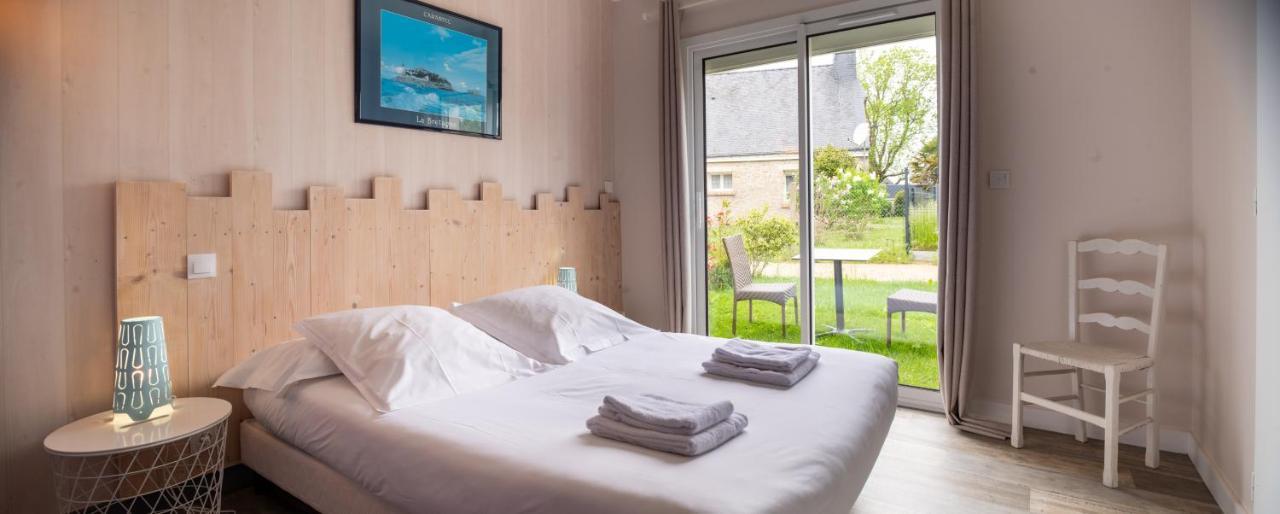 Hotel Restaurant La Voile Bleue Erdeven Kültér fotó
