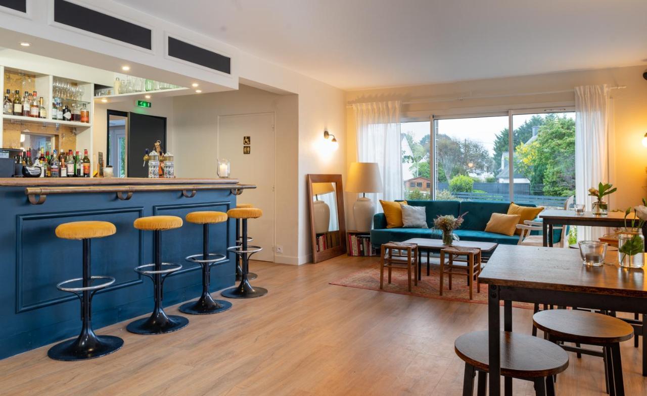 Hotel Restaurant La Voile Bleue Erdeven Kültér fotó