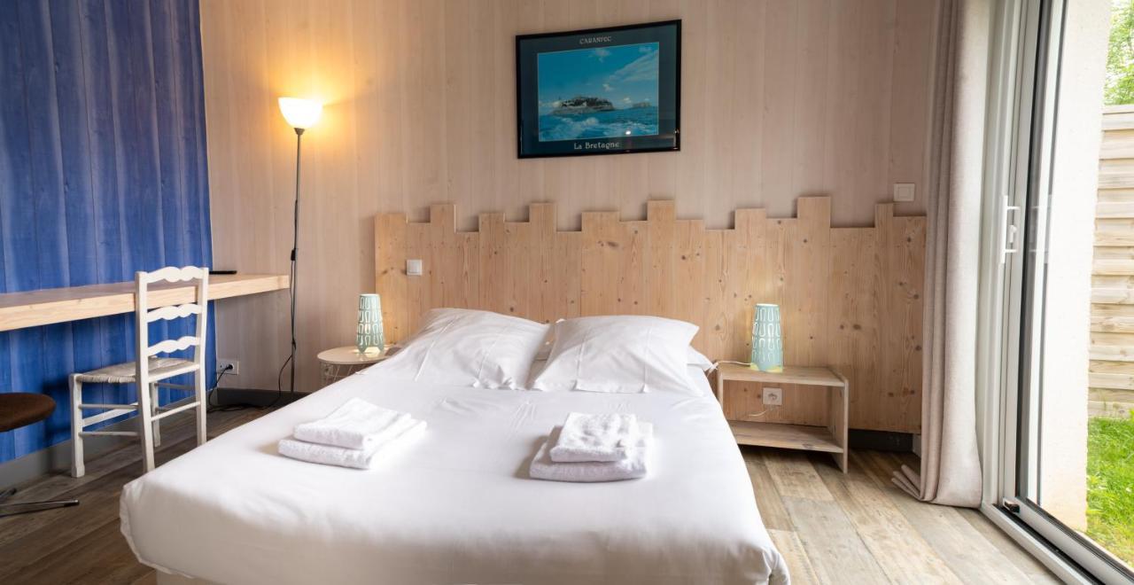 Hotel Restaurant La Voile Bleue Erdeven Kültér fotó